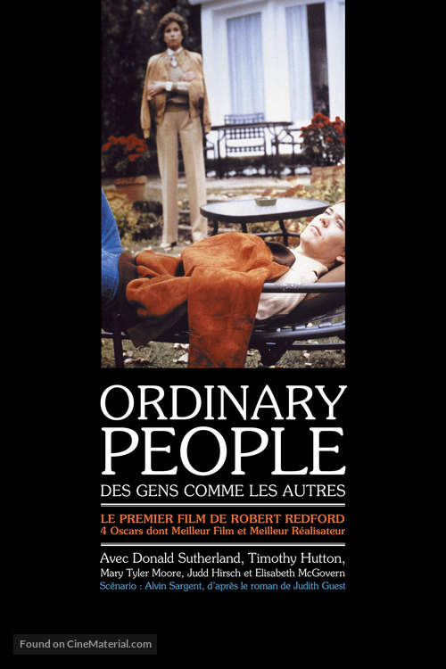 Ordinary People - French Re-release movie poster