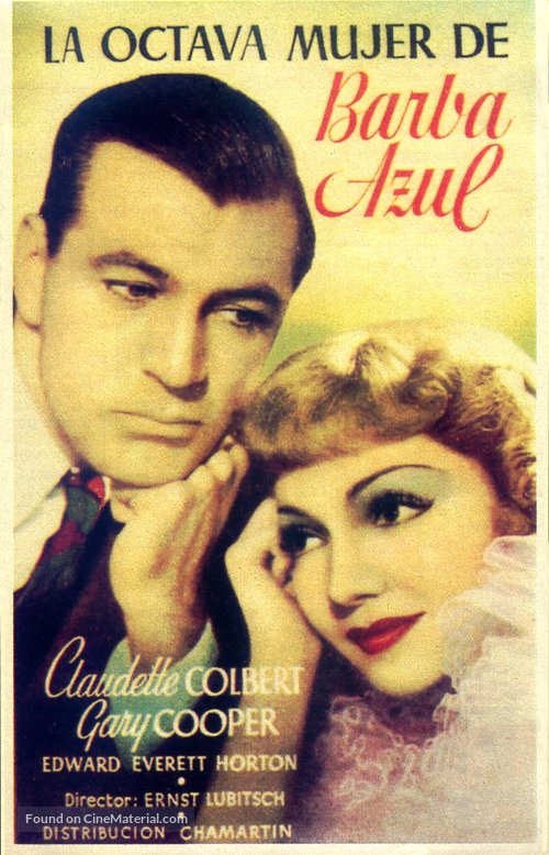 Bluebeard&#039;s Eighth Wife - Spanish Movie Poster