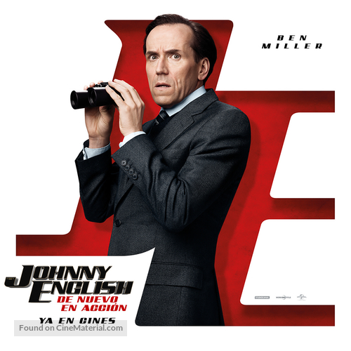 Johnny English Strikes Again - Spanish Movie Poster