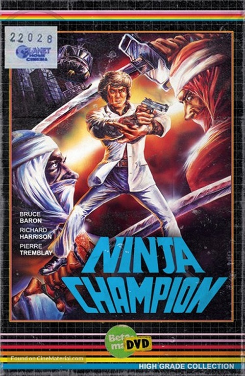 Ninja Champion - German DVD movie cover