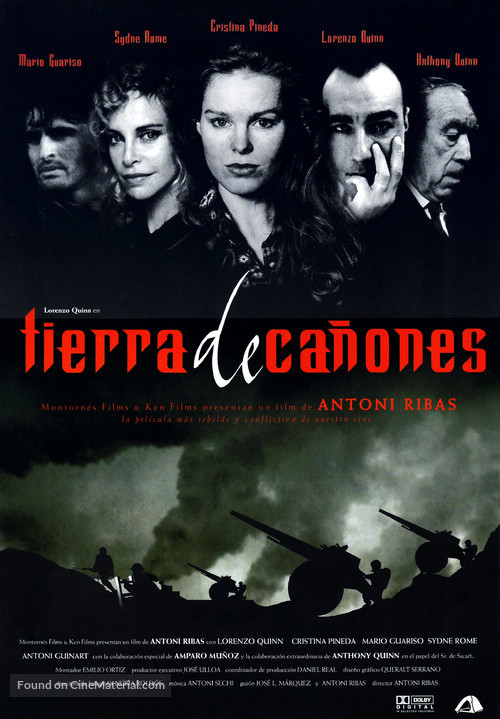 Terra de canons - Spanish Movie Poster