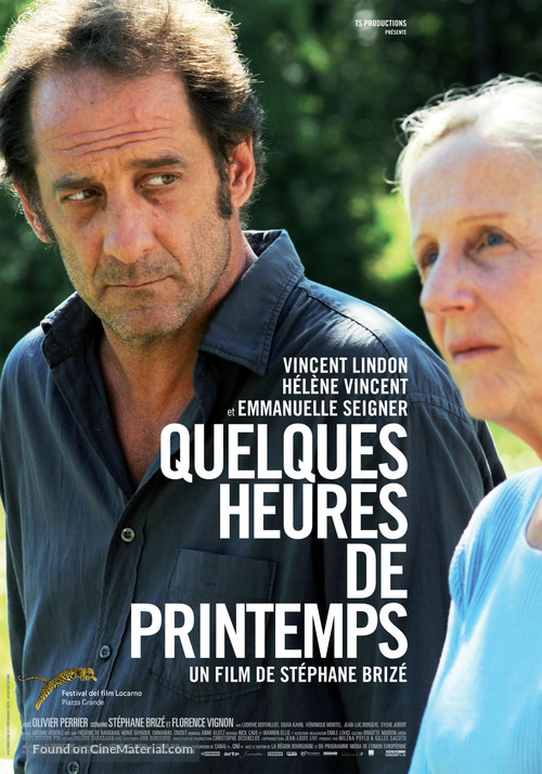 Quelques heures de printemps - Swiss Movie Poster