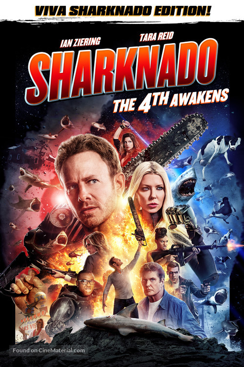 Sharknado 4: The 4th Awakens - Movie Cover
