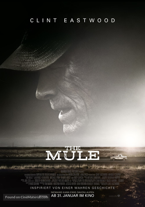 The Mule - German Movie Poster