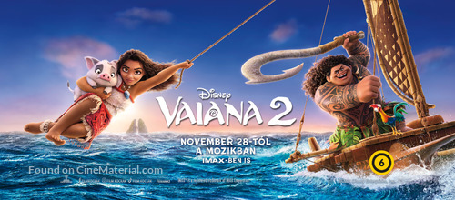 Moana 2 - Hungarian Movie Poster