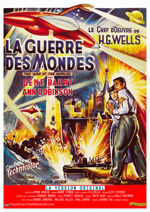 The War of the Worlds - French Movie Poster