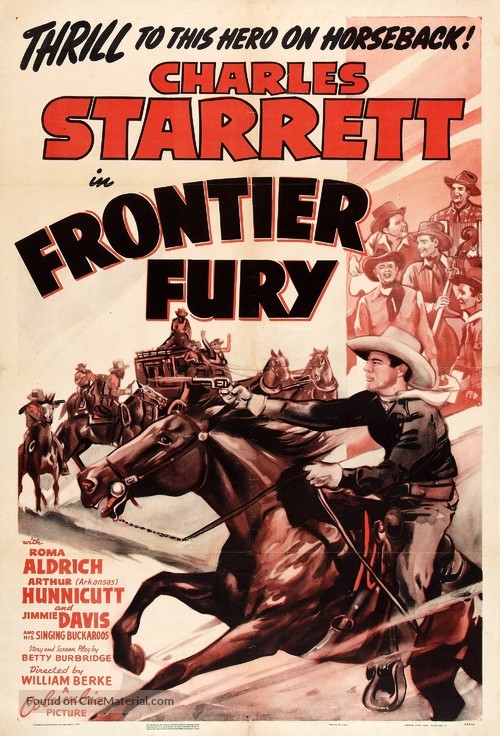 Frontier Fury - Movie Poster