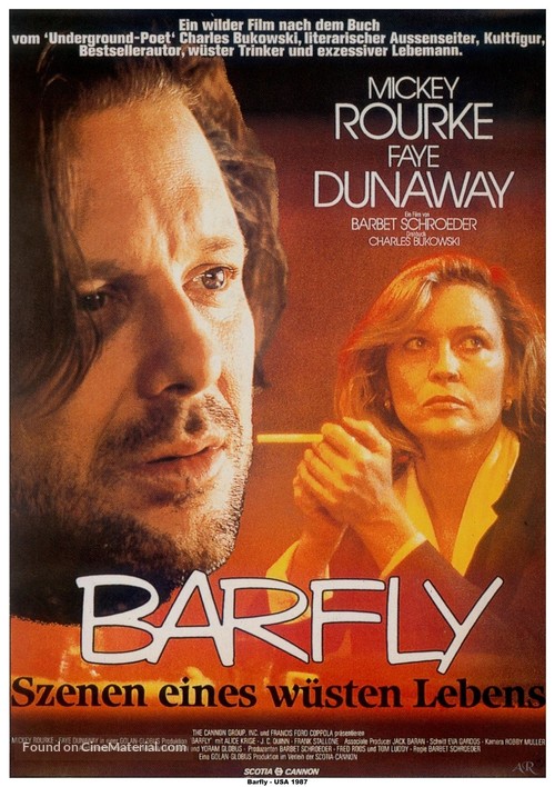 Barfly - German Movie Poster