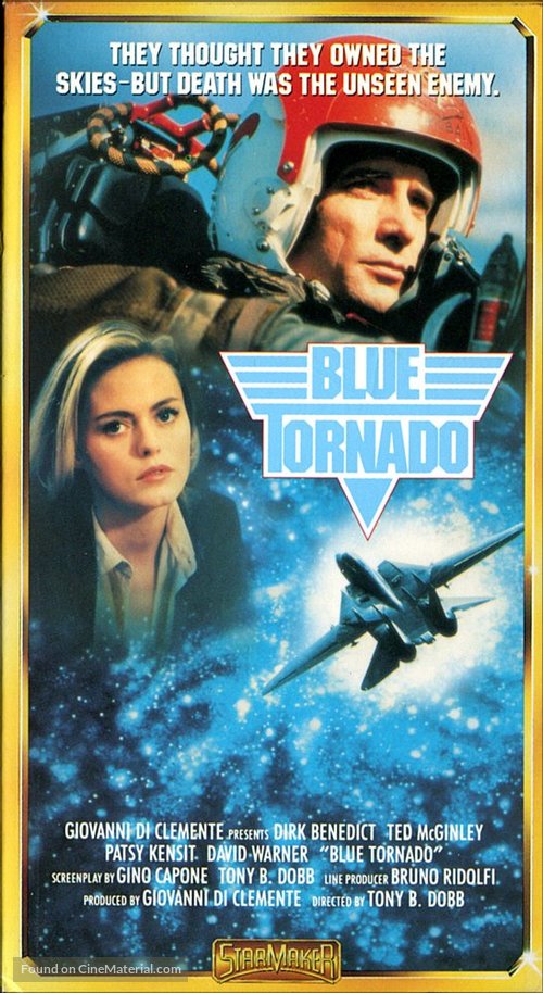 Blue Tornado - VHS movie cover