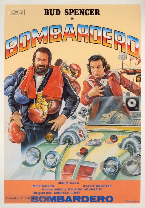 Bomber - Spanish Movie Poster
