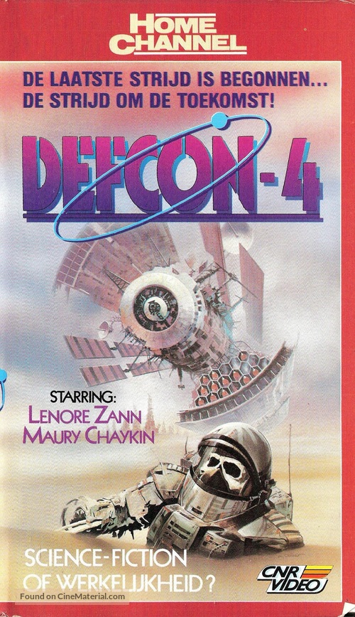 Def-Con 4 - Dutch VHS movie cover