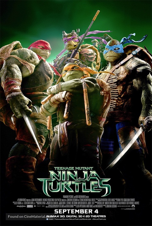 Teenage Mutant Ninja Turtles - Saudi Arabian Movie Poster