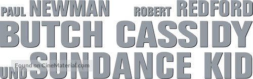 Butch Cassidy and the Sundance Kid - German Logo