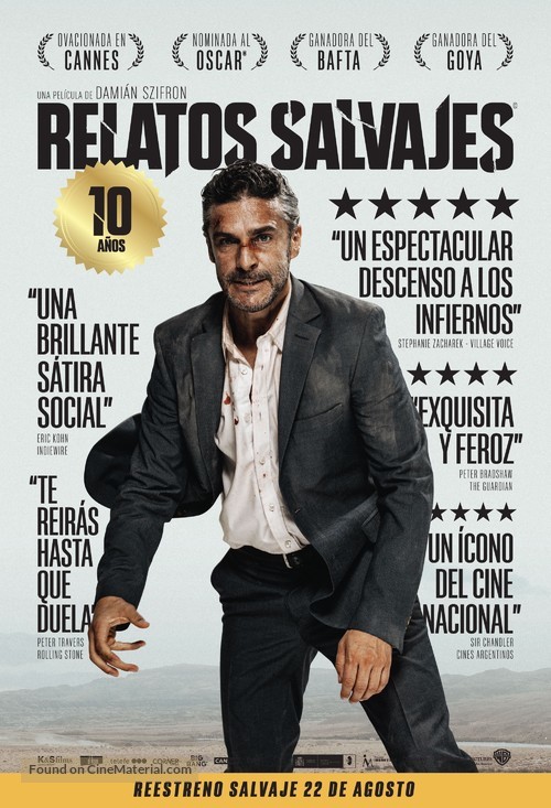 Relatos salvajes - Argentinian Re-release movie poster