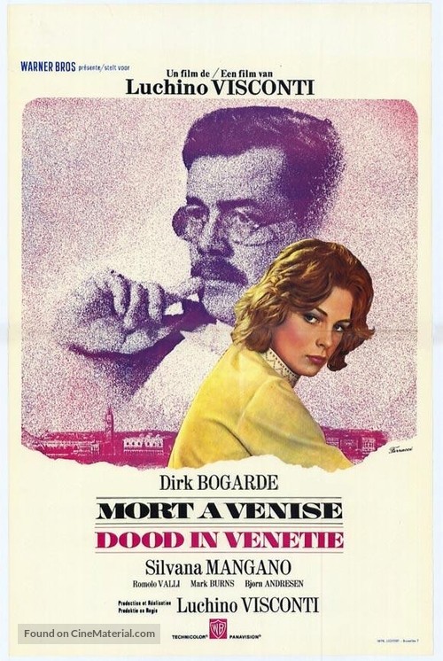 Morte a Venezia - Belgian Movie Poster