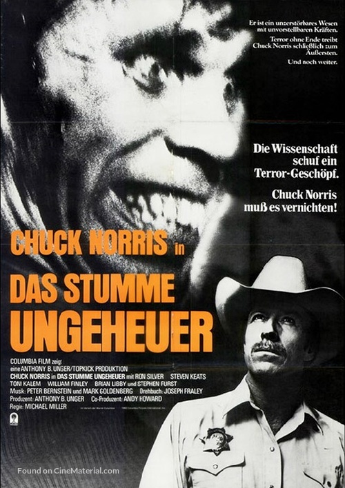 Silent Rage - German Movie Poster