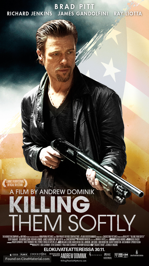 Killing Them Softly - Finnish Movie Poster