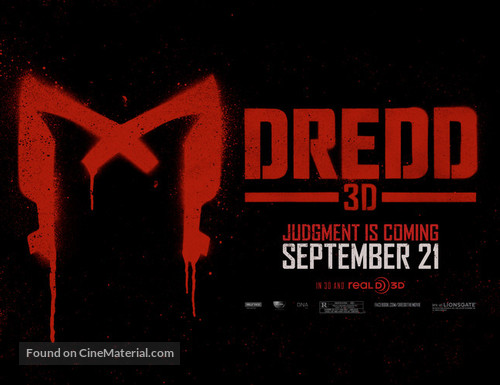 Dredd - Movie Poster