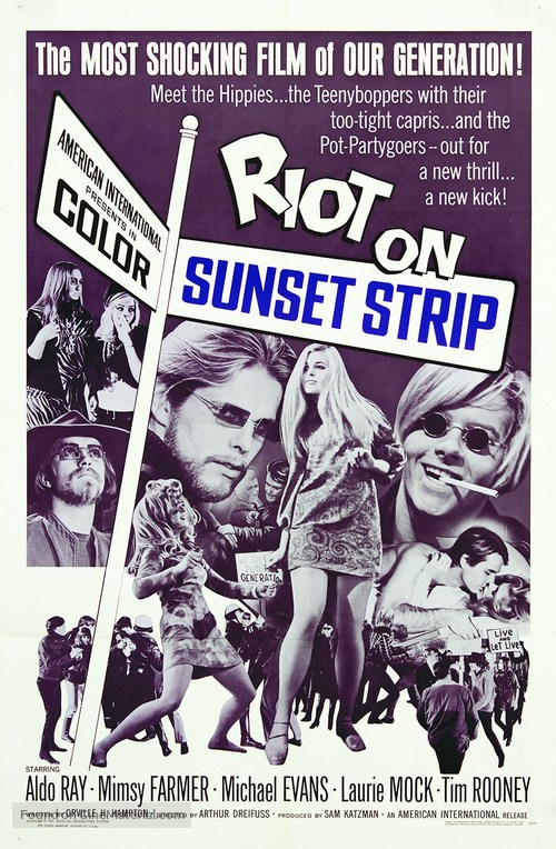 Riot on Sunset Strip - Movie Poster