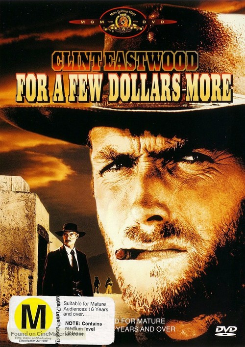 Per qualche dollaro in pi&ugrave; - New Zealand DVD movie cover