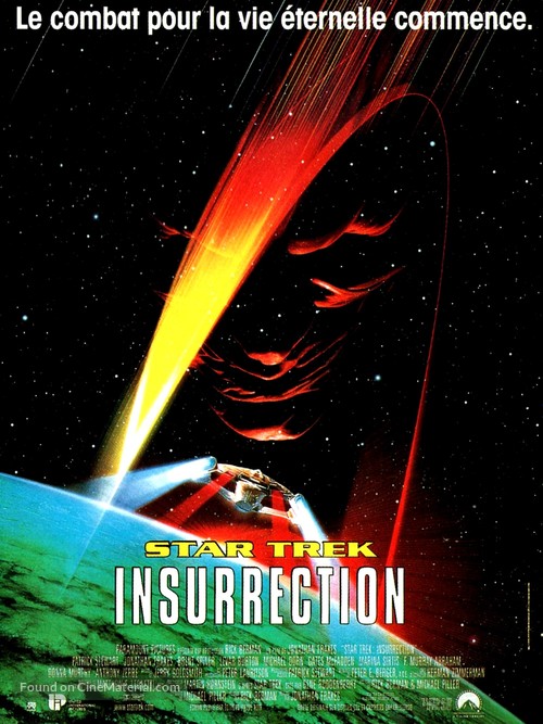 Star Trek: Insurrection - French Movie Poster
