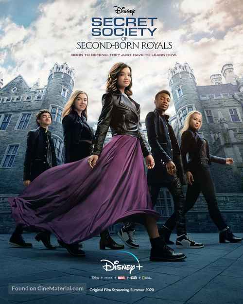 Secret Society of Second Born Royals - British Movie Poster