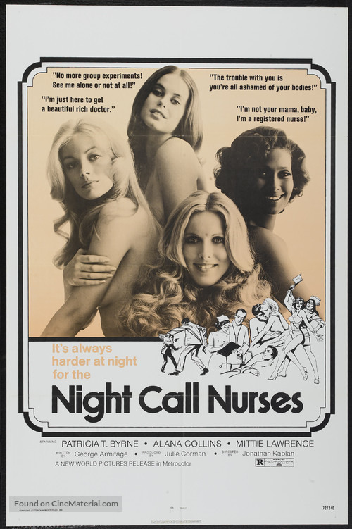 Night Call Nurses - Theatrical movie poster