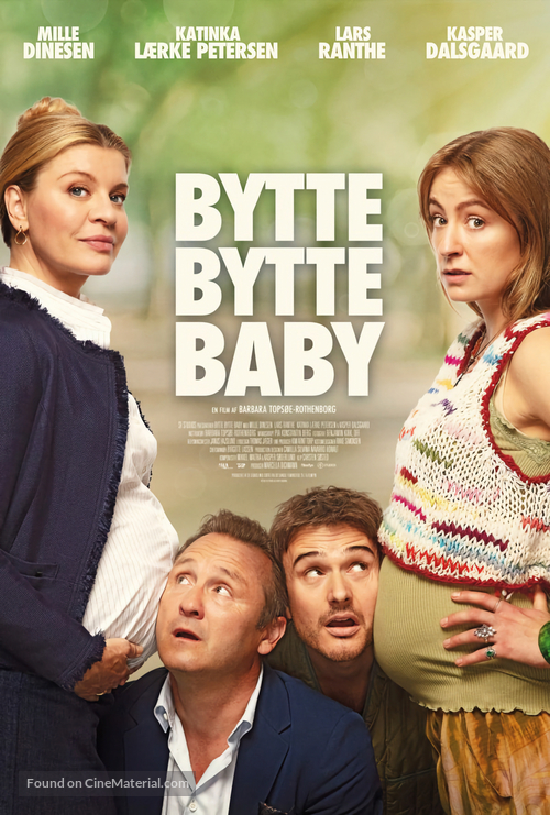 Bytte bytte baby - Danish Movie Poster