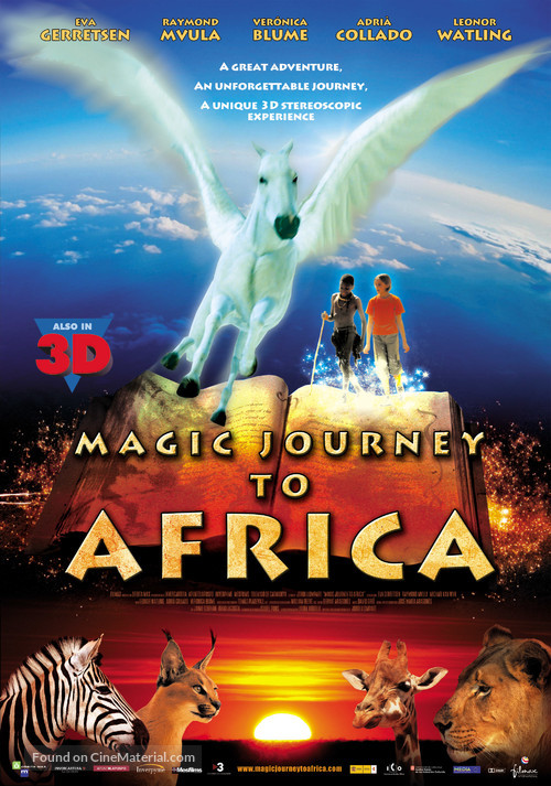 Magic Journey to Africa - British Movie Poster