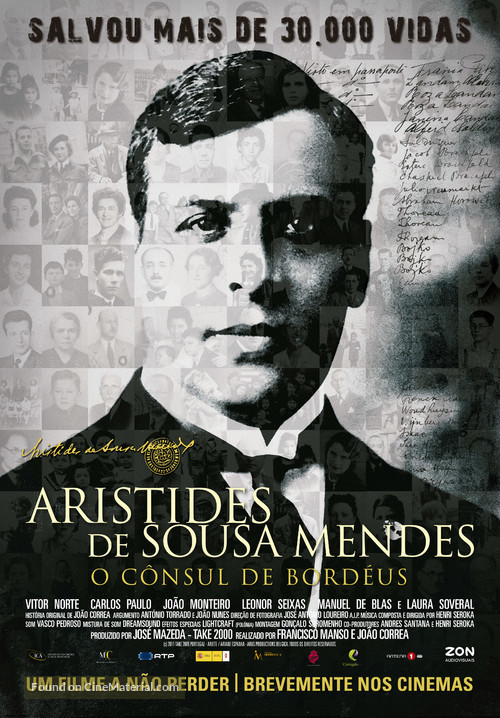 O C&ocirc;nsul de Bord&eacute;us - Portuguese Movie Poster