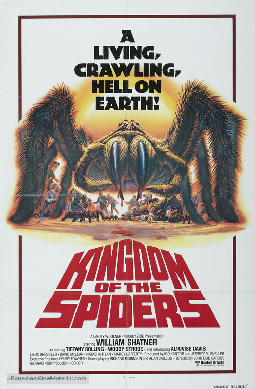 Kingdom of the Spiders - Movie Poster