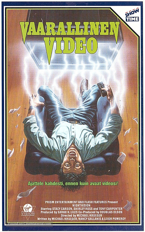 Night Vision - Finnish VHS movie cover