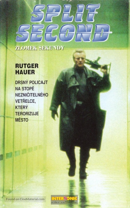 Split Second - Slovak VHS movie cover