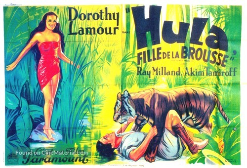 The Jungle Princess - French Movie Poster