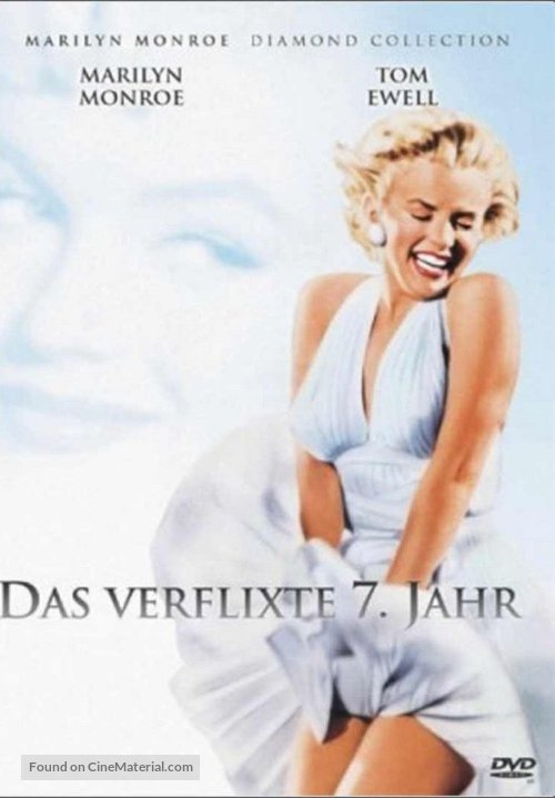 The Seven Year Itch - German DVD movie cover
