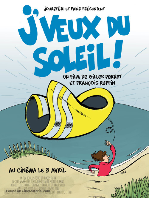 J&#039;veux du soleil - French Movie Poster