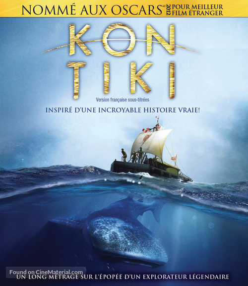 Kon-Tiki - Canadian Blu-Ray movie cover