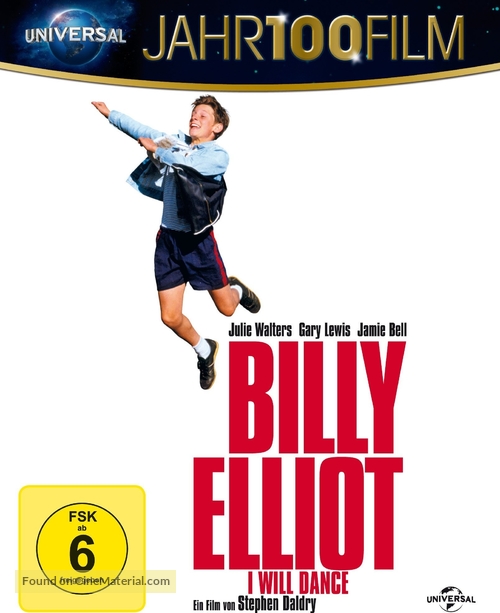 Billy Elliot - German Blu-Ray movie cover