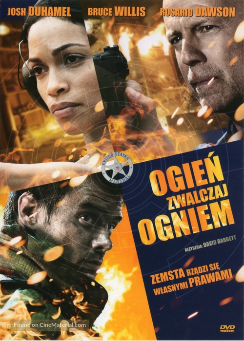 Fire with Fire - Polish DVD movie cover