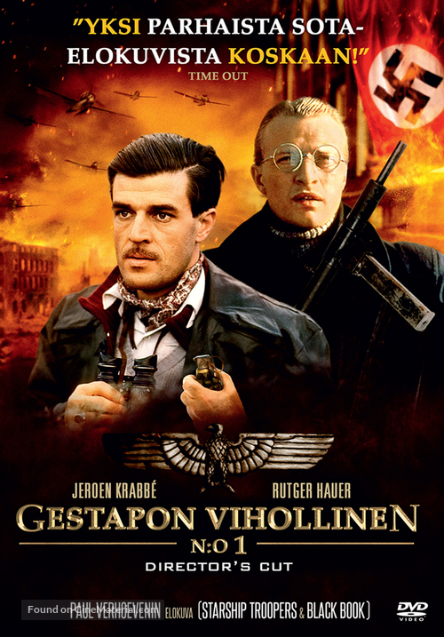 Soldaat van Oranje - Finnish Movie Cover