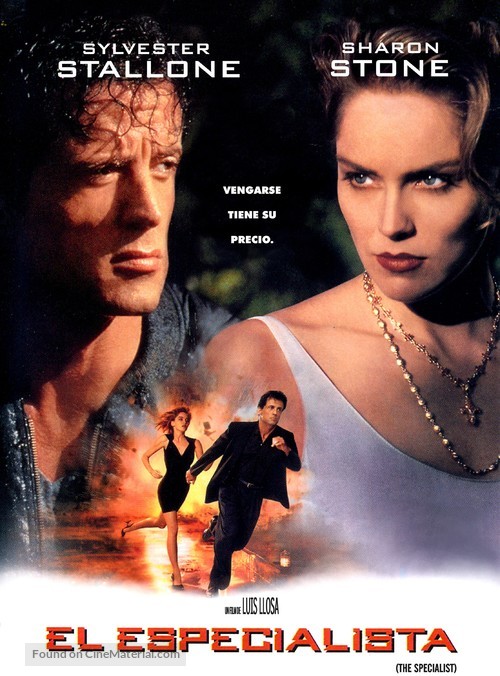 The Specialist - Argentinian DVD movie cover