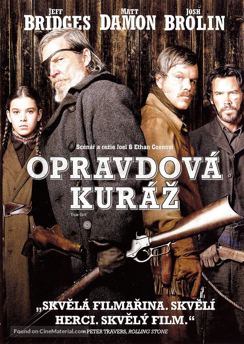 True Grit - Czech DVD movie cover