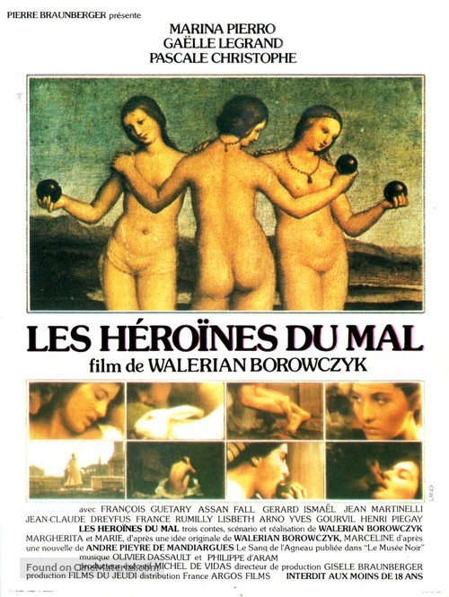 Les h&eacute;ro&iuml;nes du mal - French Movie Poster