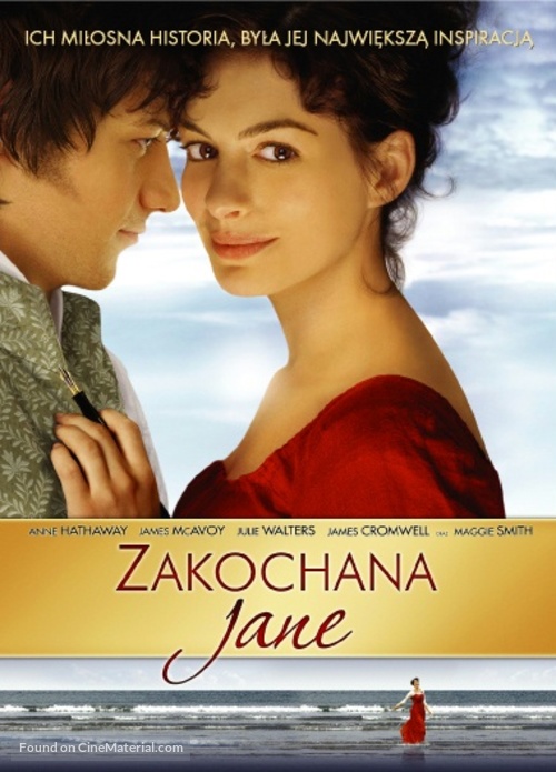 Becoming Jane - Polish DVD movie cover