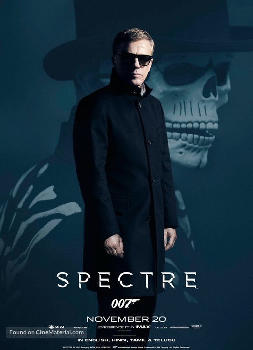 Spectre - Indian Movie Poster