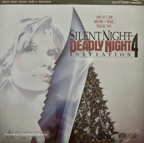 Initiation: Silent Night, Deadly Night 4 - Movie Cover