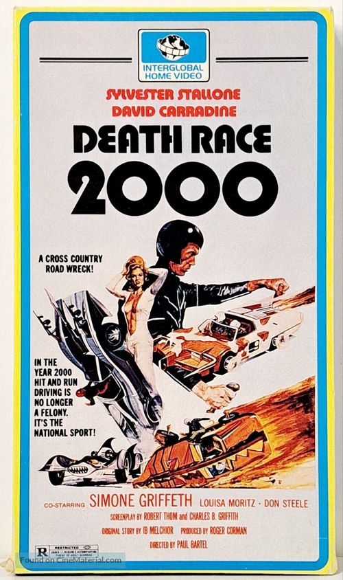 Death Race 2000 - Canadian Movie Cover