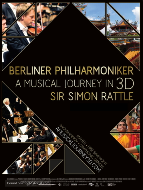 Berliner Philharmoniker in Singapur - A Musical Journey in 3D - British Movie Poster