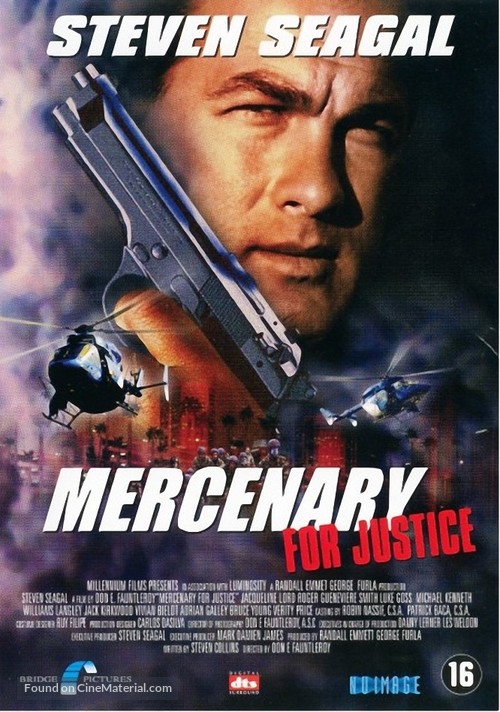 Mercenary for Justice - Dutch DVD movie cover