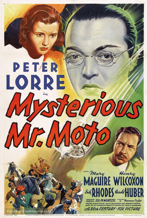 Mysterious Mr. Moto - Movie Poster